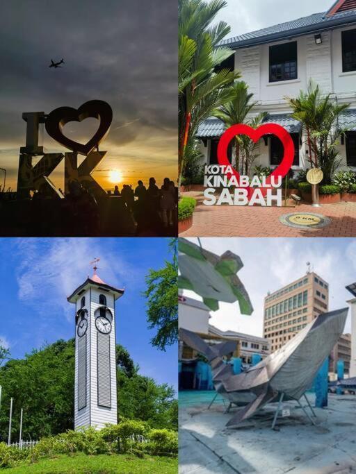 Kota Kinabalu City The Shore - Lucky 7 Homestay ภายนอก รูปภาพ